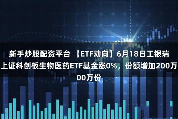 新手炒股配资平台 【ETF动向】6月18日工银瑞信上证科创板生物医药ETF基金涨0%，份额增加200万份