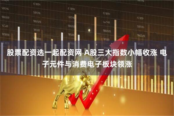 股票配资选一起配资网 A股三大指数小幅收涨 电子元件与消费电子板块领涨